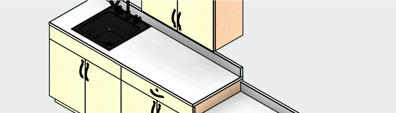 image of a drawing of a cabinet