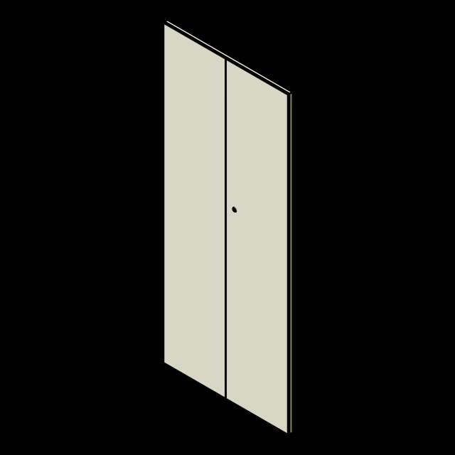  SSG 4-Post Hinged Doors PCS Solid