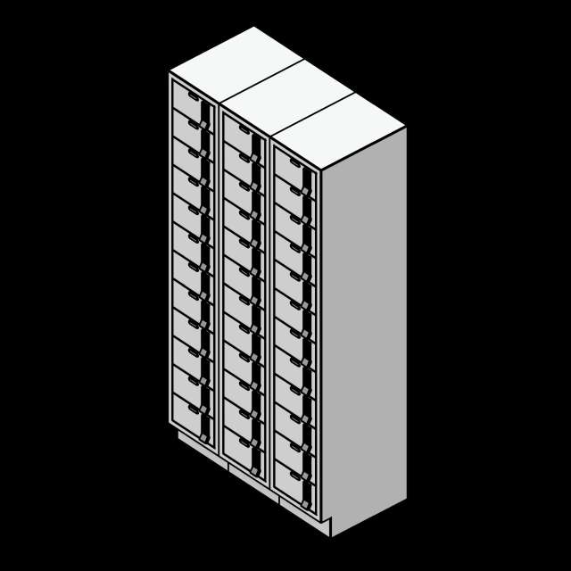 SSG Locker USB PCS 3 Columns
