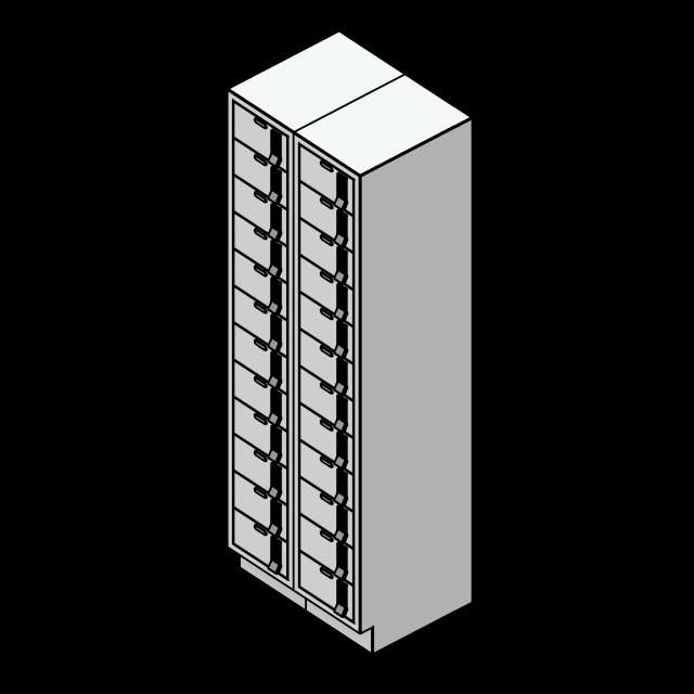 SSG Locker USB PCS 2 Columns