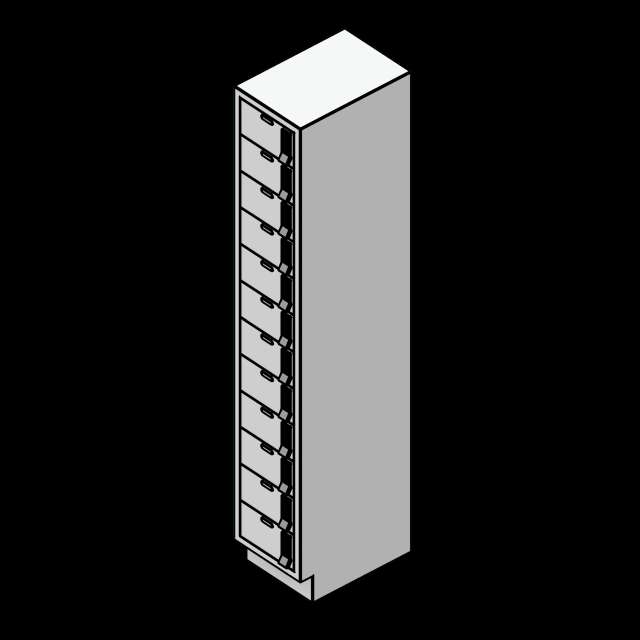 SSG Locker USB PCS 1 Column