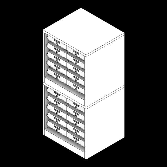 SSG Taser Storage Locker PCS No Riser No Doors