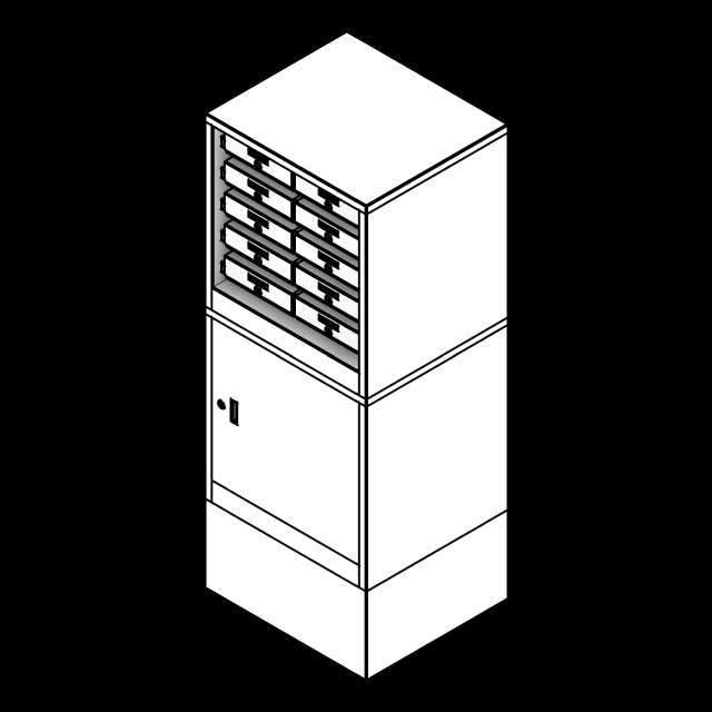 SSG Taser Storage Locker PCS