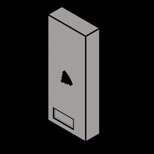 SSG Lock Battery Low Profile RFID Keypad NKL Rectangle RFID