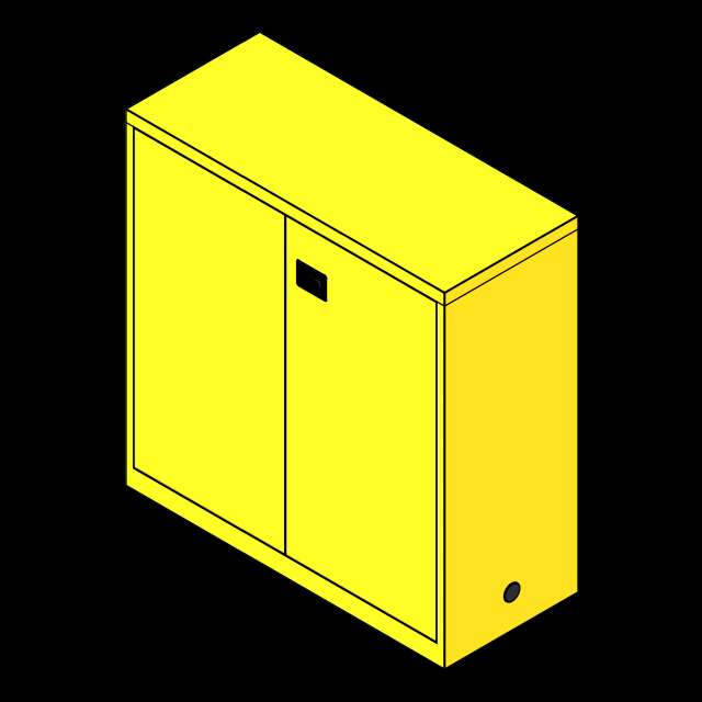 SSG Flammable Liquid Storage PCS 30 Gallon 43x18x44 Manual