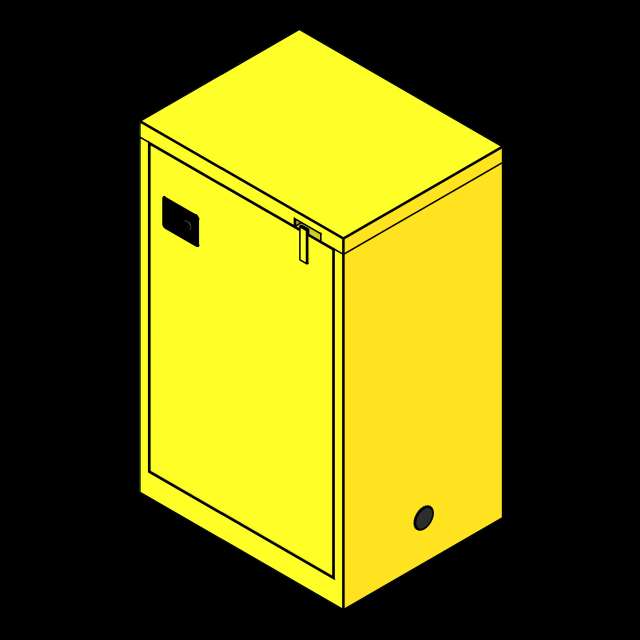 SSG Flammable Liquid Storage PCS 12 Gallon 23x18x35 Self Closing