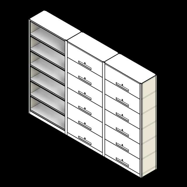  SSG 4 Post File Flip Up PCS Sample System