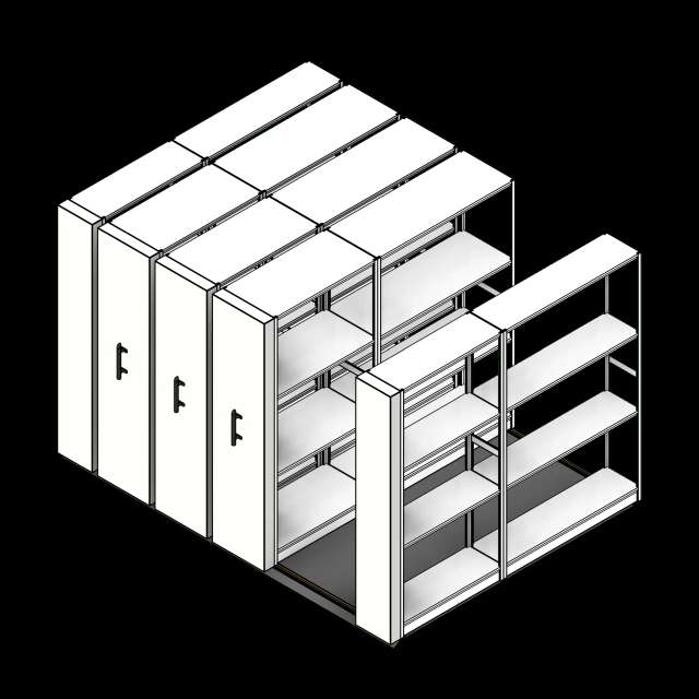 SSG High Density Low Profile 4 Post PCS