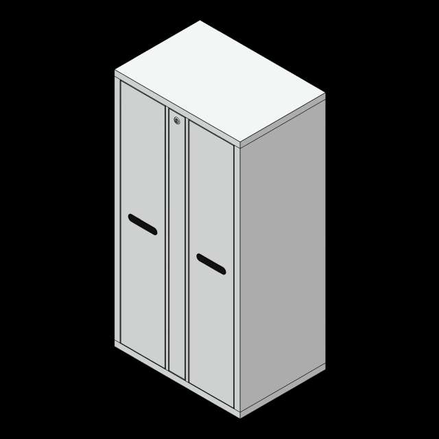SSG Locker Smart Weapon PCS 2 Door Long Gun