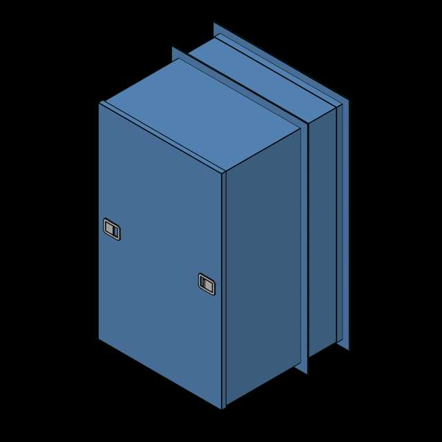 SSG Cabinet Pass Thru Oversize PCS