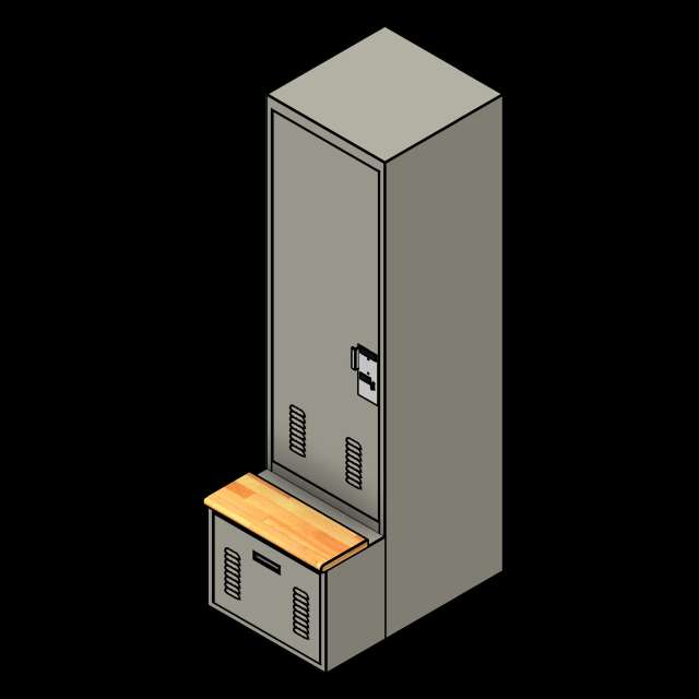  SSG Locker Personal Storage PCS Drawer and Bench