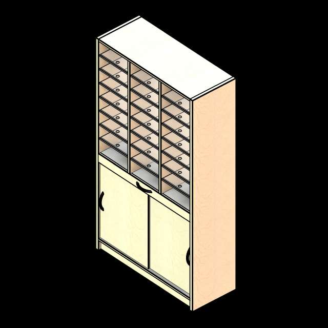 SSG Sorter Freestanding Bottom Storage LAM