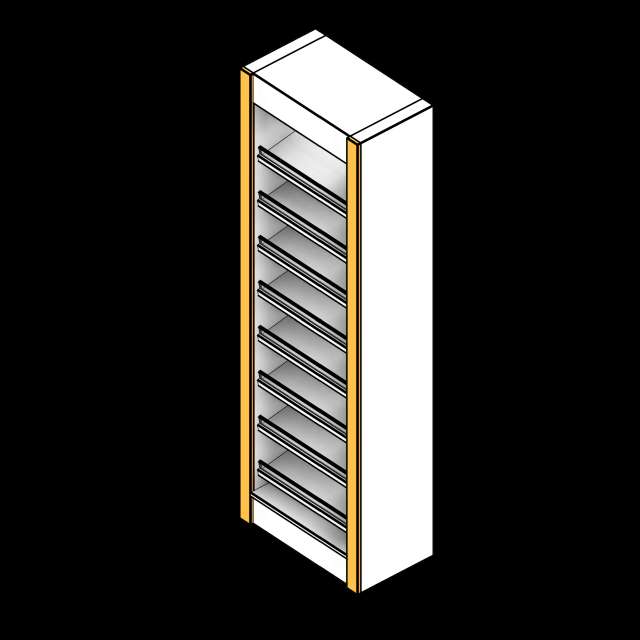 SSG Cabinet Gravity Shelves PCS
