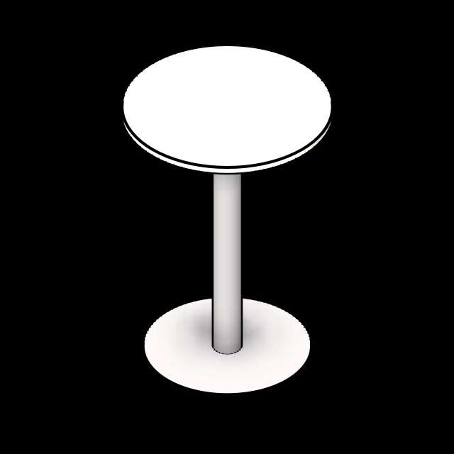 SSG Table Educational Single PCS 30 Inch Round Standing Height
