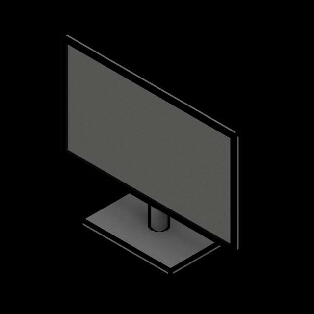 SSG Monitor Generic PLA 27 inch with base