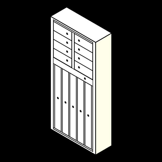 SSG Locker Gun Freestanding PCS 8 Handgun 5 Long Gun