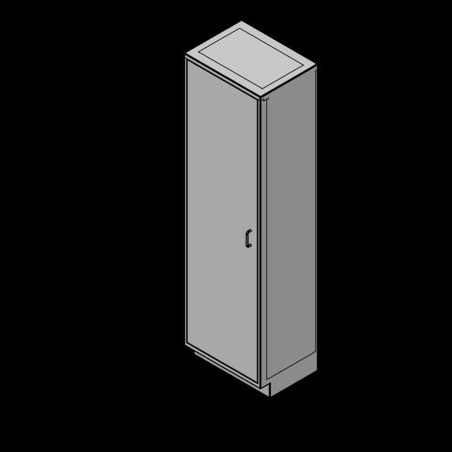  SSG Cabinet Storage 1 Door SST Left Hinge Solid Door