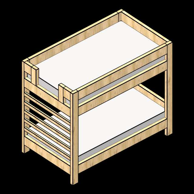 SSG Bed Bunk LAM
