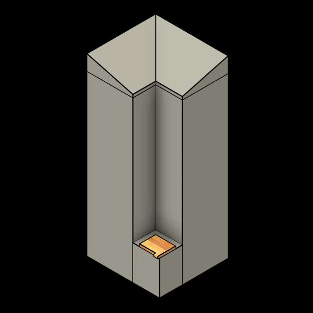 SSG Locker Personal Storage Corner Fill PCS