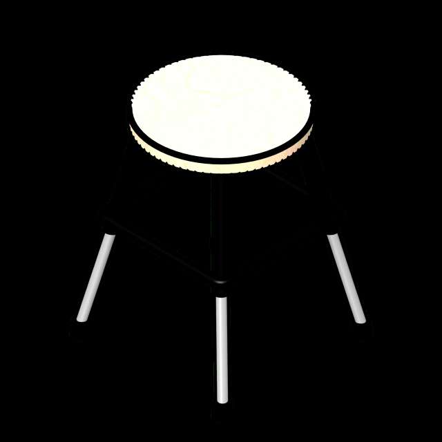 SSG Chair 4 Leg Stool PCS 18 Inch Height