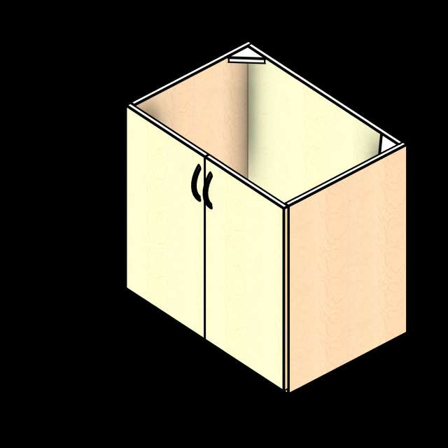 SSG Cabinet Base Waste Bin LAM