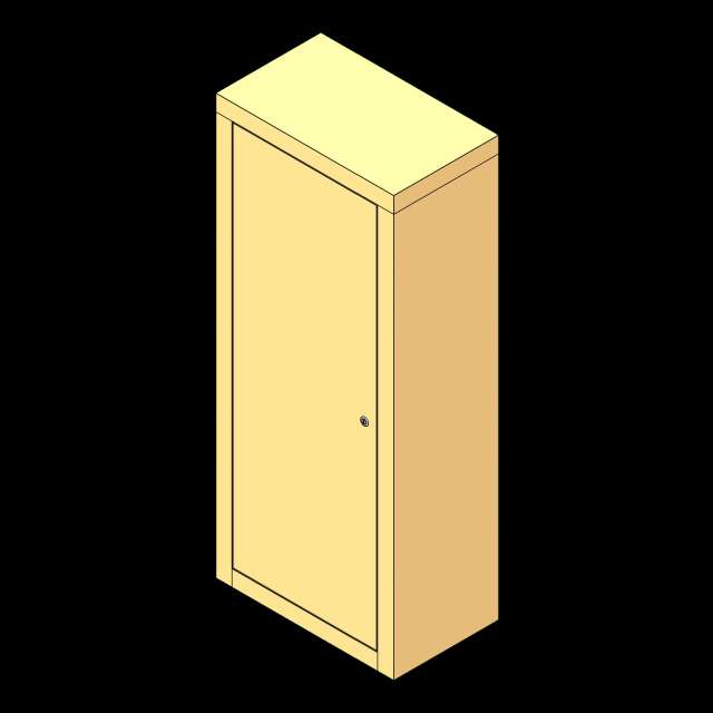 SSG Cabinet Weapon High Security PCS Security Door Large
