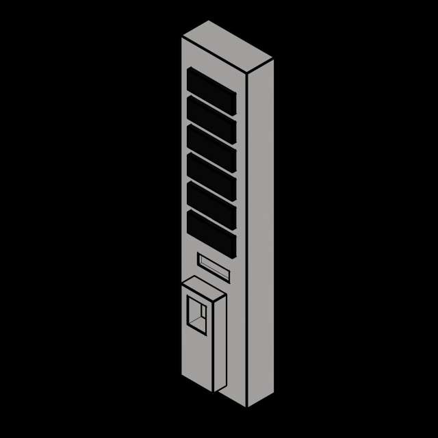 SSG Lock Battery Vertical RFID Keypad NKL Standard Keypad