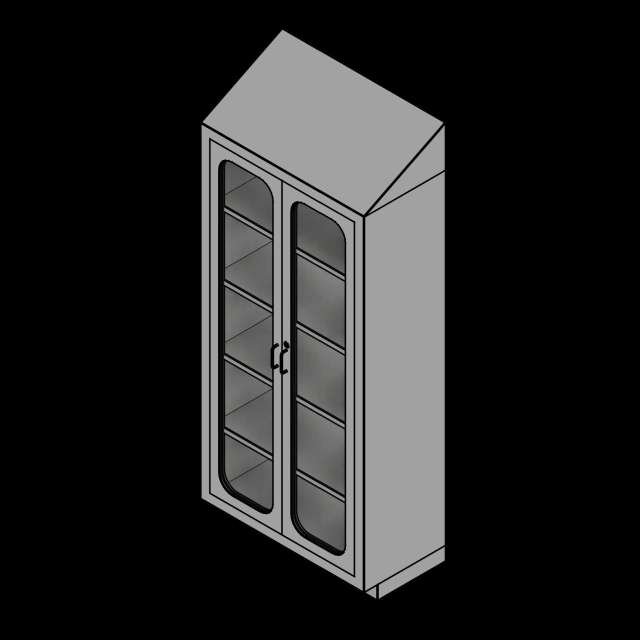 SSG Cabinet Surgical Storage SST Glass Doors