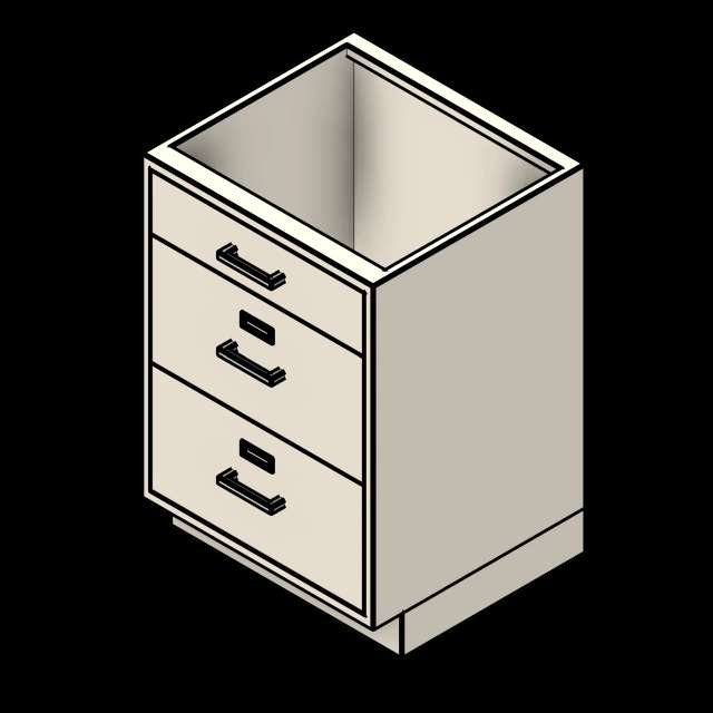  SSG Cabinet Lab Base Drawers File PCS KEW Obsolete