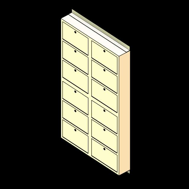 SSG Locker Outdoor Pistol Wall Mounted PCS 12 Pistol