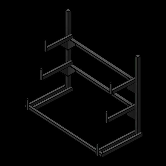  SSG Rack Cantilever Pipe PCS 60x30 Stationary