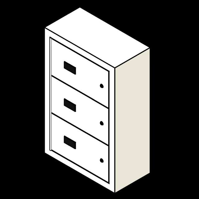  SSG Locker Gun Wall Mounted PCS Surface 1 Column 3 Tier