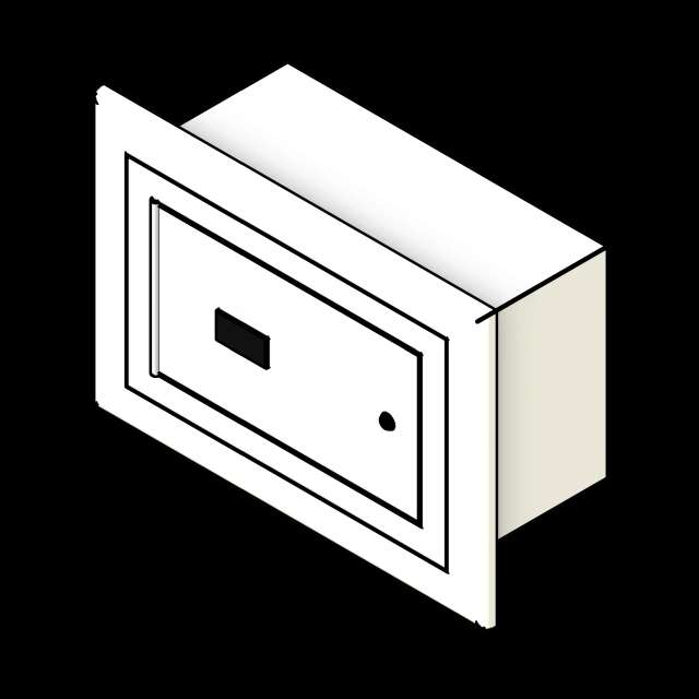  SSG Locker Gun Wall Mounted PCS Flush 1 Column 1 Tier