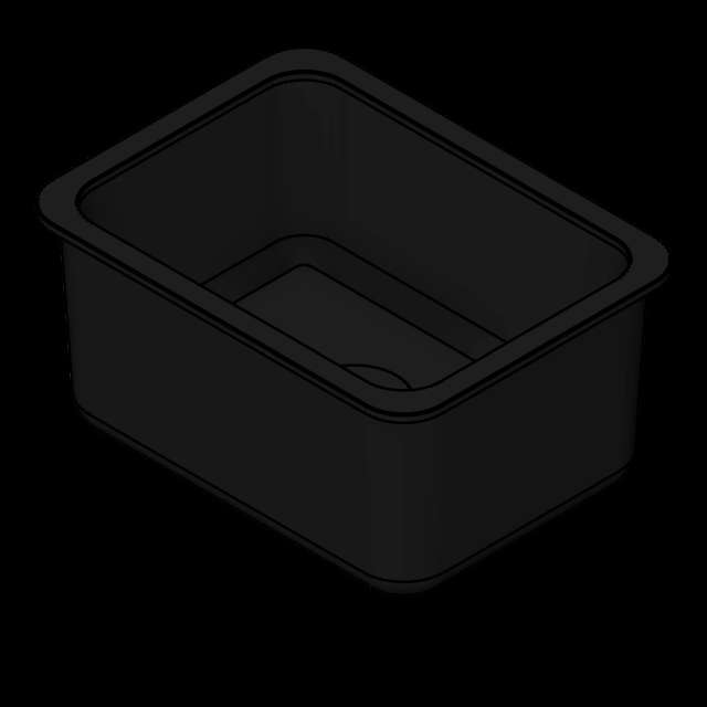 SSG Sink Single Bowl Drop In EPX 14x10x6 Center Drain