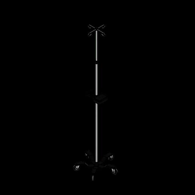 SSG Cart Mobile IV Stand SST Handle Tray
