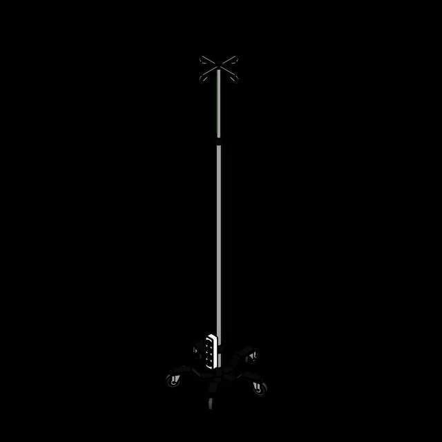 SSG Cart Mobile IV Stand SST Electrical Strip