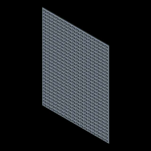 SSG Panel Louver PCS 48x61