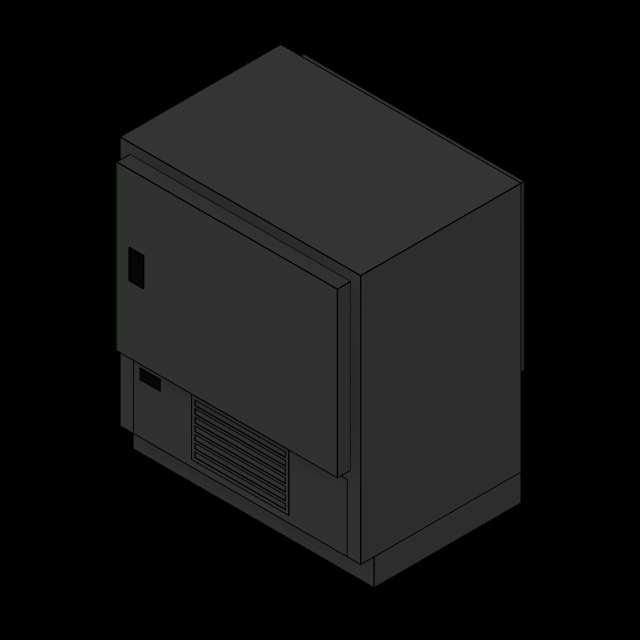 SSG Locker Evidence Refrigerated Half-Size SST