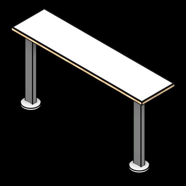 SSG Table Lecture LAM Wood Edge Laminate Front