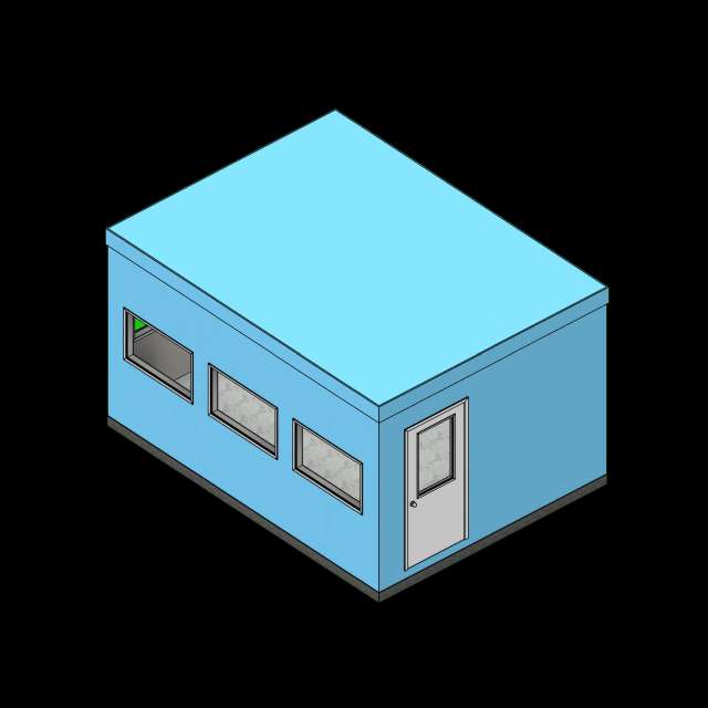 SSG Prefab Office 12x16