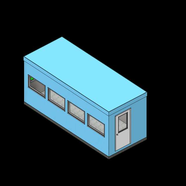 SSG Prefab Office 8x20