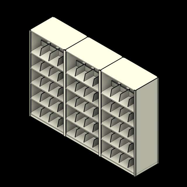 4 Post Binder 3 Unit 5 Tier Double Sided