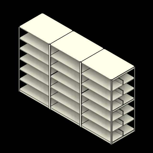 4 Post Box 3 Unit 6 Tier Double Sided