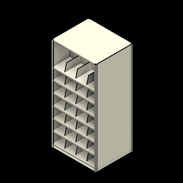 4 Post Legal 7 Tier Double Sided