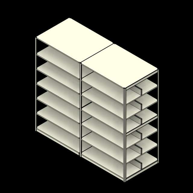 4 Post Box 2 Unit 6 Tier Double Sided