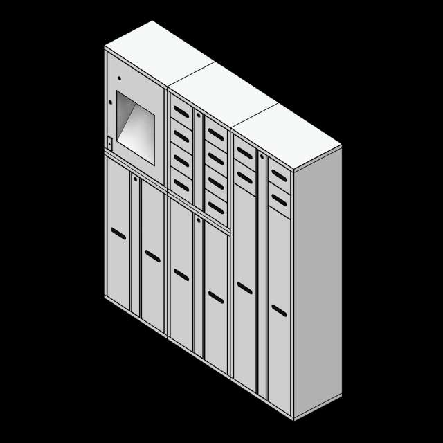 SSG Locker Smart Weapon PCS 18 Door