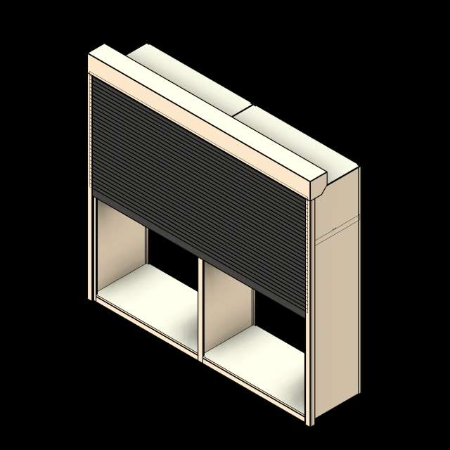 4 Post Garment 2 Unit 96W24D88