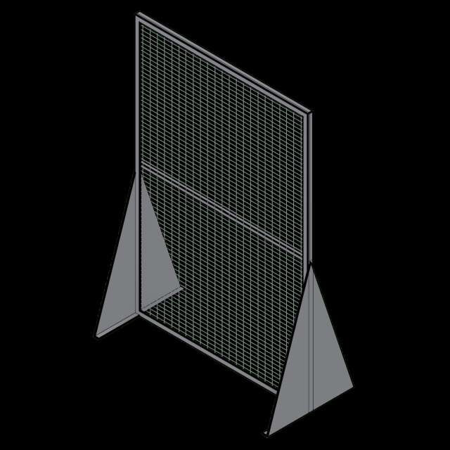 SSG Panel Art Wire PCS 4x6 Freestanding