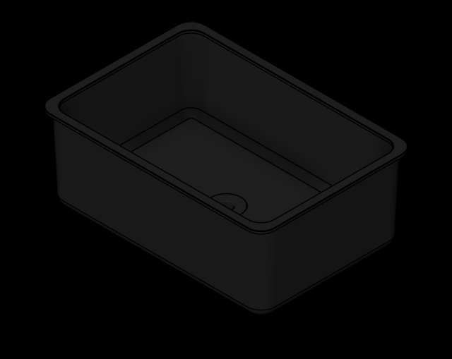 SSG Sink Single Bowl Drop In EPX 24x16x8 Center Drain