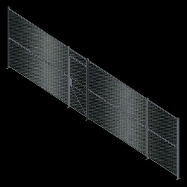 Wire Partition - 1 Sided - Single Hinged - 29 P